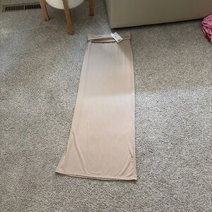 H&M Women’s Maxi Tube Skirt in Beige XXS